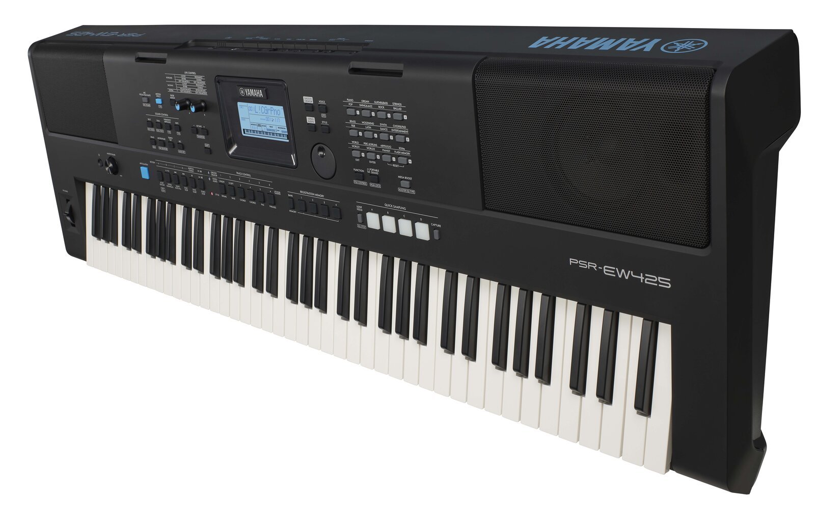 Sintezatorius Yamaha PSR-EW425 kaina ir informacija | Klavišiniai muzikos instrumentai | pigu.lt