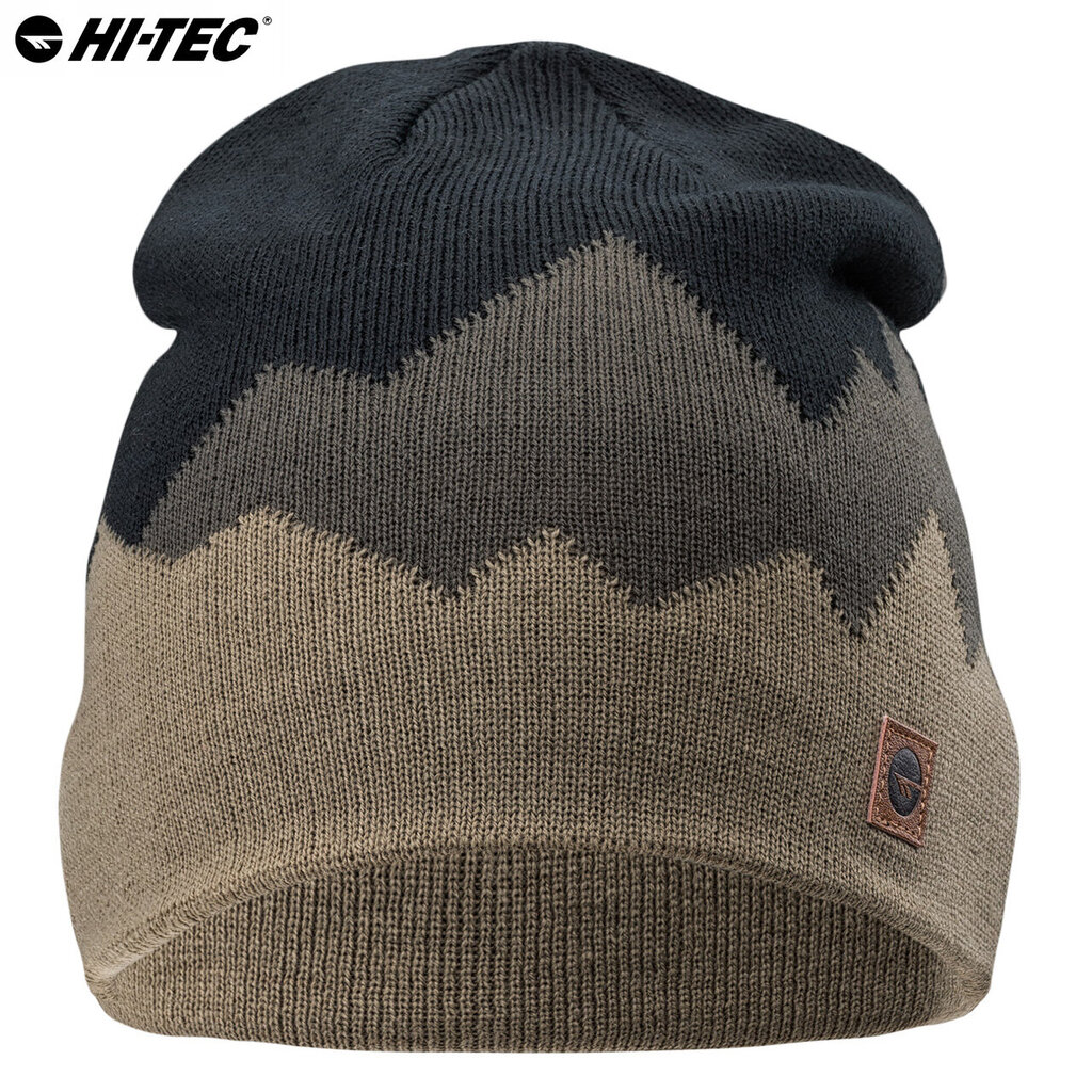 Žieminė kepurė Beanie Agder kalno dizainas Hi-Tec tamsiai žalia/olive kaina ir informacija | Kepurės moterims | pigu.lt