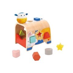 Деревянный сортировщик форм, Tooky Toy цена и информация | Развивающие игрушки | pigu.lt