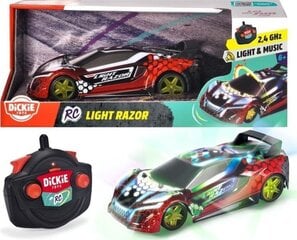Nuotoliniu būdu valdomas automobilis Dickie Toys Light Razor, 22cm kaina ir informacija | Žaislai berniukams | pigu.lt
