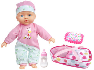 Lėlė kūdikis su priedais kaina ir informacija | Žaislai mergaitėms | pigu.lt
