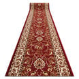 Rugsx ковровая дорожка BCF Morad Klasyk, бордовая, 80 см