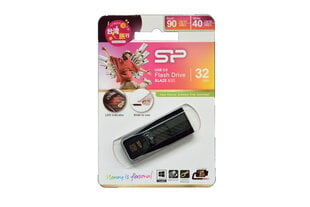 Silicon Power Blaze 32GB USB 3.0 kaina ir informacija | USB laikmenos | pigu.lt