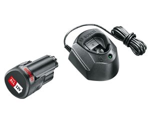 Akumuliatoriaus ir kroviklio rinkinys Bosch PBA12V, 1x1,5Ah kaina ir informacija | Akumuliatoriai | pigu.lt