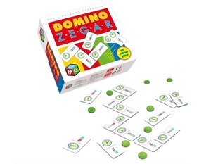 Edukacinis žaidimas Domino Laikrodis MultiGra kaina ir informacija | Stalo žaidimai, galvosūkiai | pigu.lt