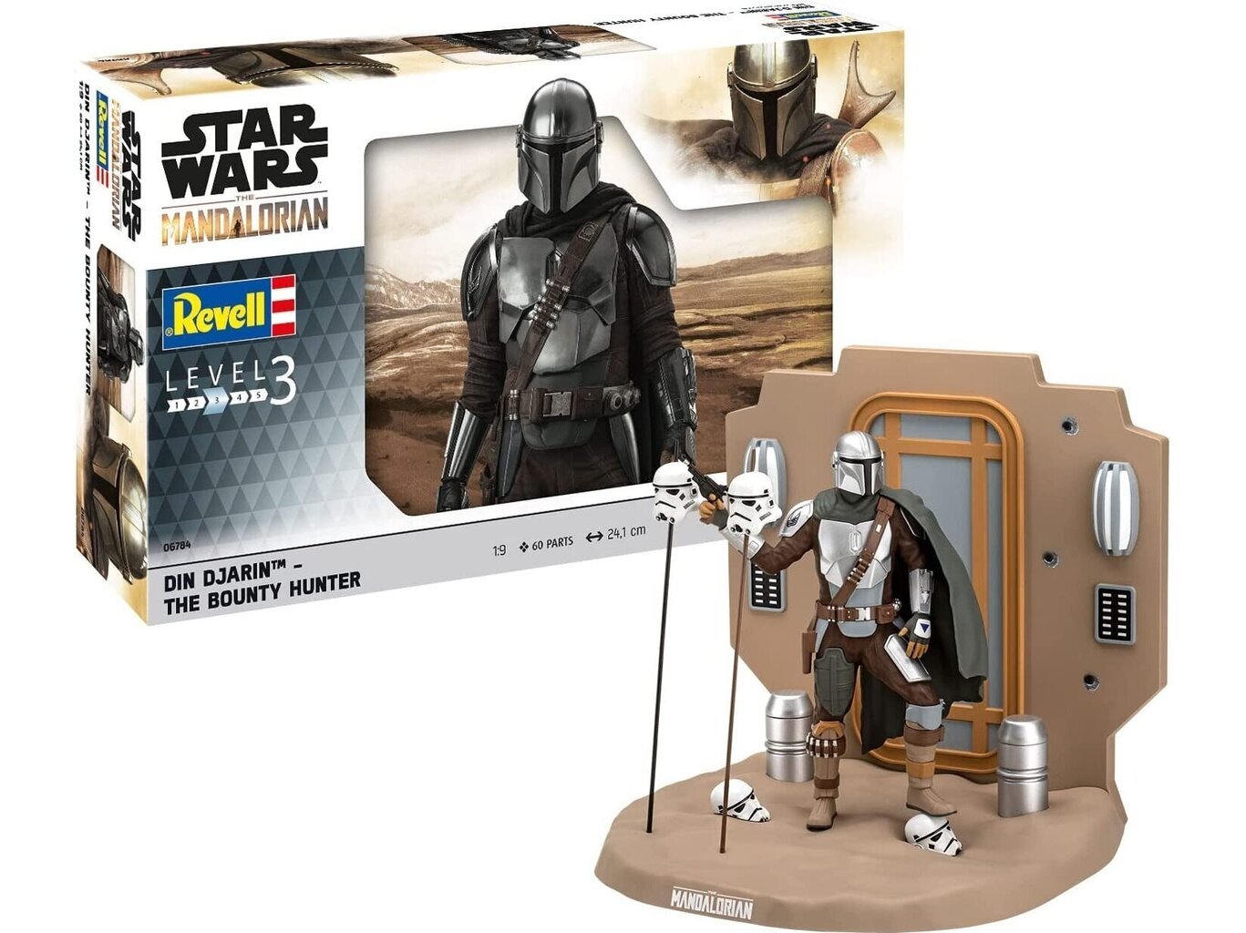 Revell - The Mandalorian: The Bounty Hunter, 1/9, 06784 цена | pigu.lt