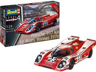 Revell - Porsche 917K Le Mans Winner 1970, 1/24, 07709 цена и информация | Конструкторы и кубики | pigu.lt