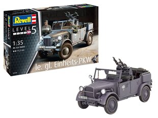 Konstruktorius Revell - Einheits-PKW Kfz.4, 1/35, 03339 kaina ir informacija | Konstruktoriai ir kaladėlės | pigu.lt