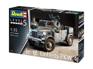 Konstruktorius Revell - Einheits-PKW Kfz.4, 1/35, 03339 kaina ir informacija | Konstruktoriai ir kaladėlės | pigu.lt