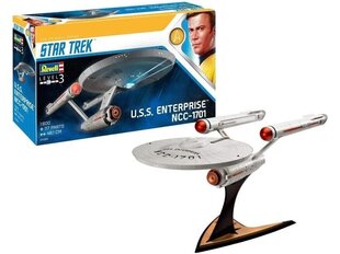 Revell - Star Trek The Original Series U.S.S. Enterprise NCC-1701, 1/600, 04991 цена и информация | Конструкторы и кубики | pigu.lt