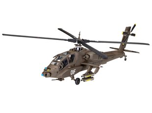 Konstruktorius Revell - AH-64A Apache dovanų komplektas, 1/72, 63824 kaina ir informacija | Konstruktoriai ir kaladėlės | pigu.lt