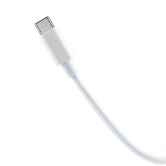 Maxlife MXUC-05 cable USB-C - USB-C 1,0 м 60 Вт white цена и информация | Кабели для телефонов | pigu.lt