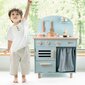 Žaislinė medinė virtuvė Classic world, mėlyna kaina ir informacija | Žaislai mergaitėms | pigu.lt