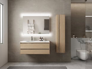 Veidrodis LED Vento Prato 60X80 kaina ir informacija | Vonios veidrodžiai | pigu.lt