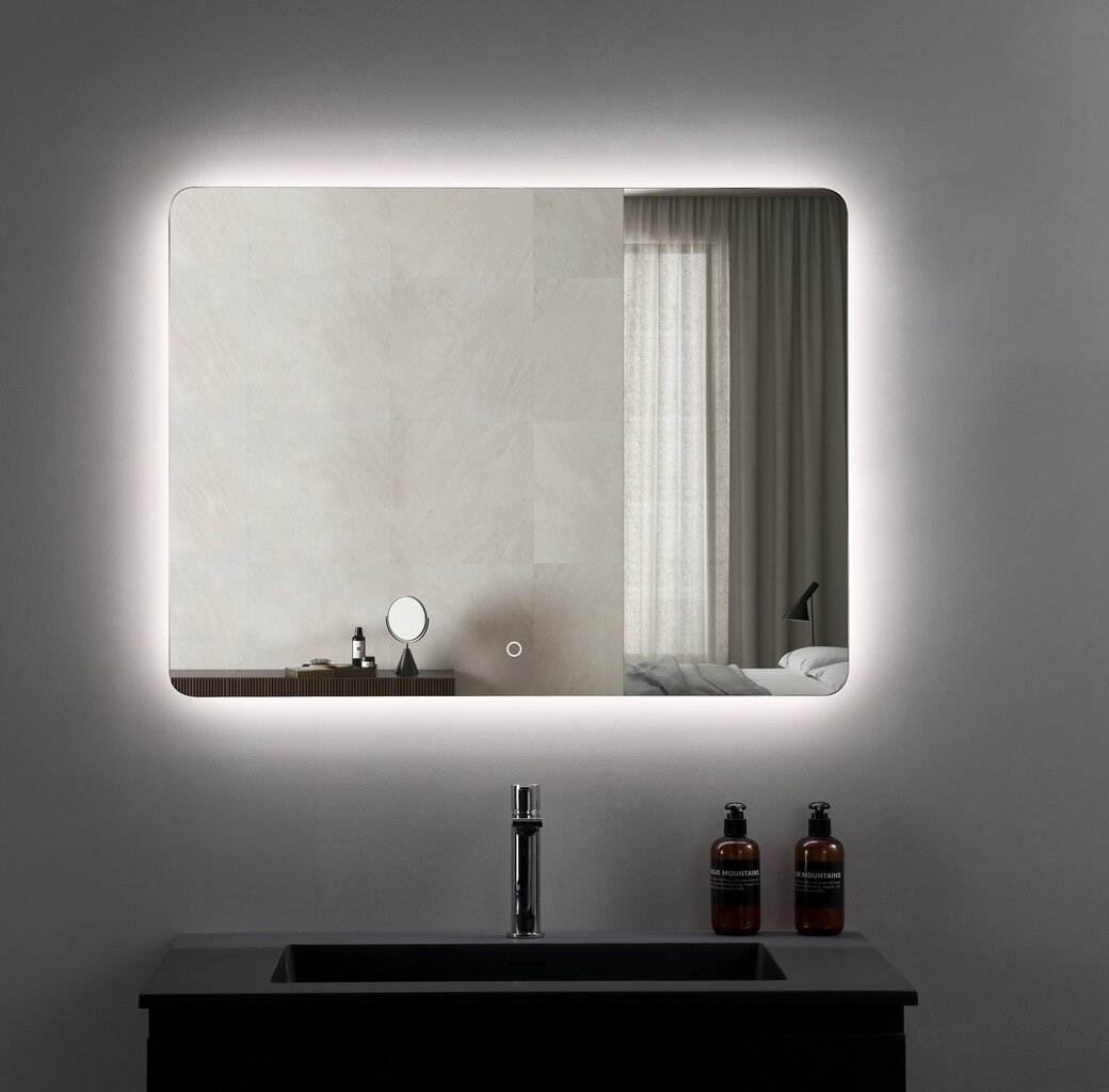 Veidrodis LED Vento Rome 60X80 kaina ir informacija | Vonios veidrodžiai | pigu.lt