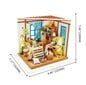 Mini namas 3D konstruktorius LISOS SIUVIMO KAMBARYS kaina ir informacija | Konstruktoriai ir kaladėlės | pigu.lt