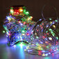 Kalėdinė LED virvelė - ilgis - 30 m+5 m, USB, nuotolinio valdymo pultas, 300 šviesos diodų, spalva - įvairiaspalvė, E 00017243 kaina ir informacija | Girliandos | pigu.lt