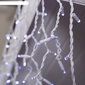 LED kalėdinis lauko ir vidaus ledas, 100 šviesos diodų, ilgis - 5,5 m, kištukinis, E 163 kaina ir informacija | Girliandos | pigu.lt