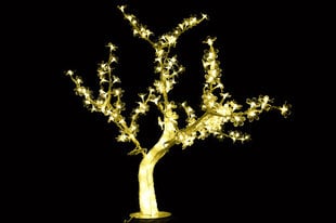 Светодиодное новогоднее украшение - 3D дерево Sakura  цена и информация | Рождественские украшения | pigu.lt