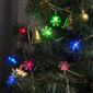 LED kalėdinė vidaus ir lauko snaigių virvė, 10 m ilgio, įvairiaspalvė, 8 švytėjimo režimai, 100 šviesos diodų, jungiama, E KX5240_2 цена и информация | Girliandos | pigu.lt