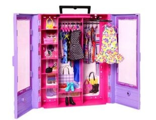 Модный шкаф Барби с аксессуарами, HJL66 цена и информация | Barbie Товары для детей и младенцев | pigu.lt