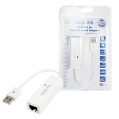 LogiLink UA0144B цена и информация | Адаптеры, USB-разветвители | pigu.lt