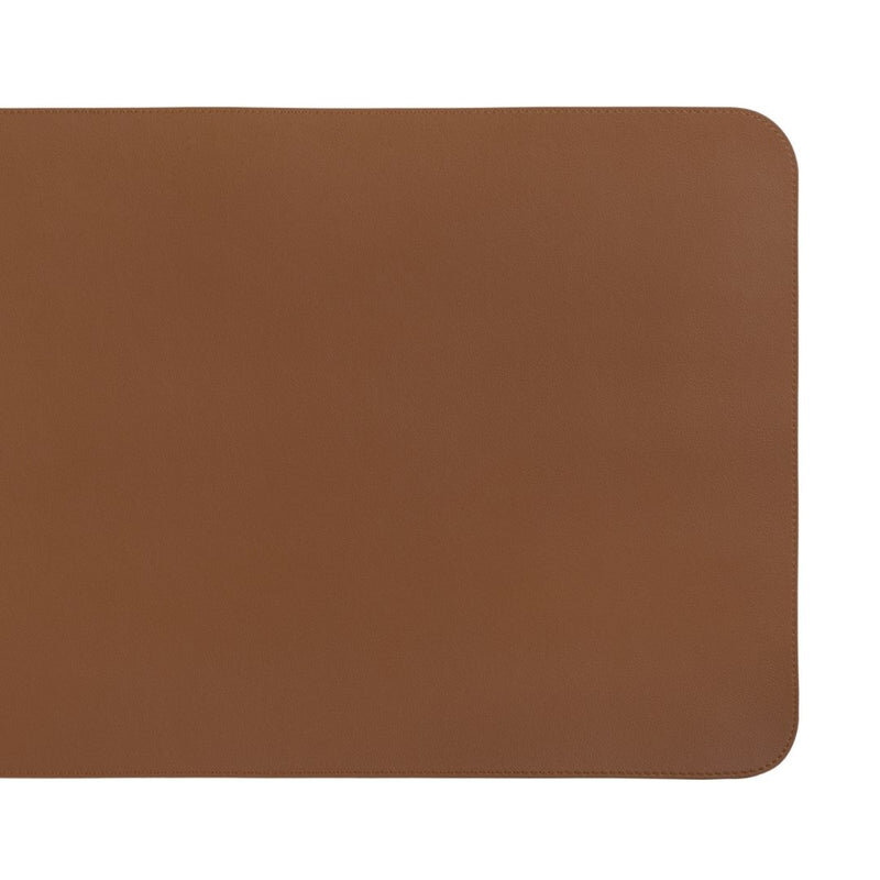 Alterzone Pad Desktop tvarus veganiškas odos paviršius, konjako ruda kaina ir informacija | Pelės | pigu.lt