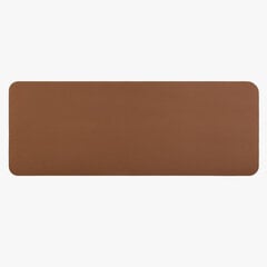 Alterzone Pad Desktop tvarus veganiškas odos paviršius, konjako ruda kaina ir informacija | Pelės | pigu.lt