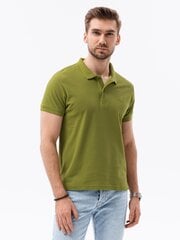 Polo marškinėliai vyrams Ombre Clothing, žali kaina ir informacija | Vyriški marškinėliai | pigu.lt