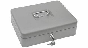 Wedo metalinis lagaminėlis Standart PLUS su pinigų prispaudėju 30x24x9cm kaina ir informacija | Seifai | pigu.lt