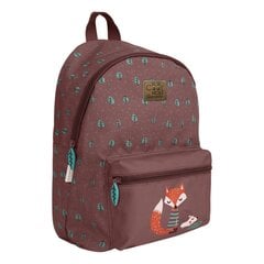 Рюкзак с карманом «Лиса - Ежик» цена и информация | Школьные рюкзаки, спортивные сумки | pigu.lt