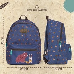 Рюкзак с карманом «Мишка - Кролик» цена и информация | Школьные рюкзаки, спортивные сумки | pigu.lt