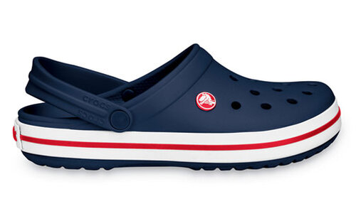 Crocs™ unisex batai CROCBAND, tamsiai mėlyni kaina ir informacija | Šlepetės moterims | pigu.lt