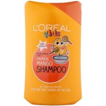 Vaikiškas šampūnas L'Oreal Kids Tropical Mango 250 ml kaina ir informacija | Kosmetika vaikams ir mamoms | pigu.lt