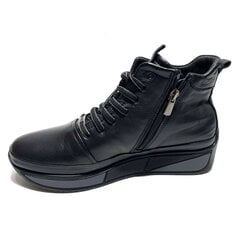 Aulinukai moterims Lizzaro 201165, juodi kaina ir informacija | Aulinukai, ilgaauliai batai moterims | pigu.lt