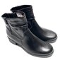 Aulinukai moterims Galant 205113, juodi kaina ir informacija | Aulinukai, ilgaauliai batai moterims | pigu.lt