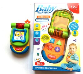 Muzikinis žaislas - mobilusis telefonas kaina ir informacija | Žaislai kūdikiams | pigu.lt