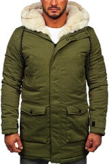 Мужская куртка J.Style Khaki 5M120-136 5M120-136/XL цена и информация | Мужские куртки | pigu.lt