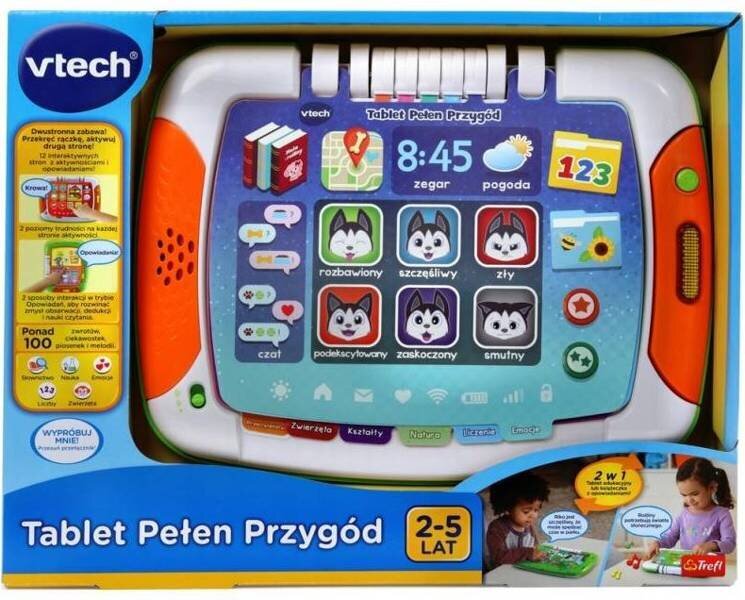 Interaktyvus žaislas planšetinis kompiuteris VTech kaina ir informacija | Lavinamieji žaislai | pigu.lt