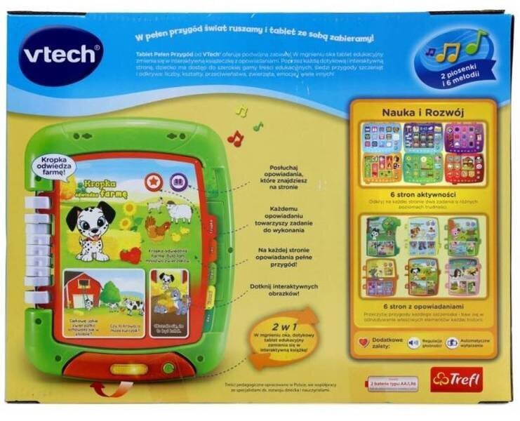 Interaktyvus žaislas planšetinis kompiuteris VTech kaina ir informacija | Lavinamieji žaislai | pigu.lt