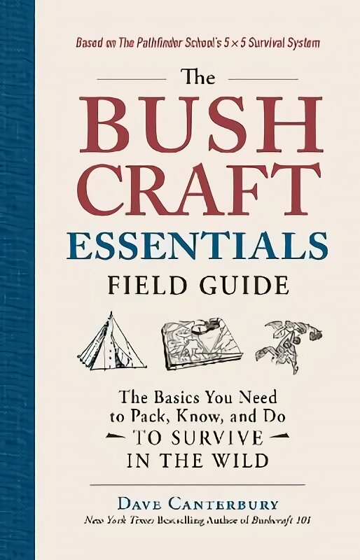 Bushcraft Essentials Field Guide: The Basics You Need to Pack, Know, and Do to Survive in the Wild kaina ir informacija | Knygos apie sveiką gyvenseną ir mitybą | pigu.lt