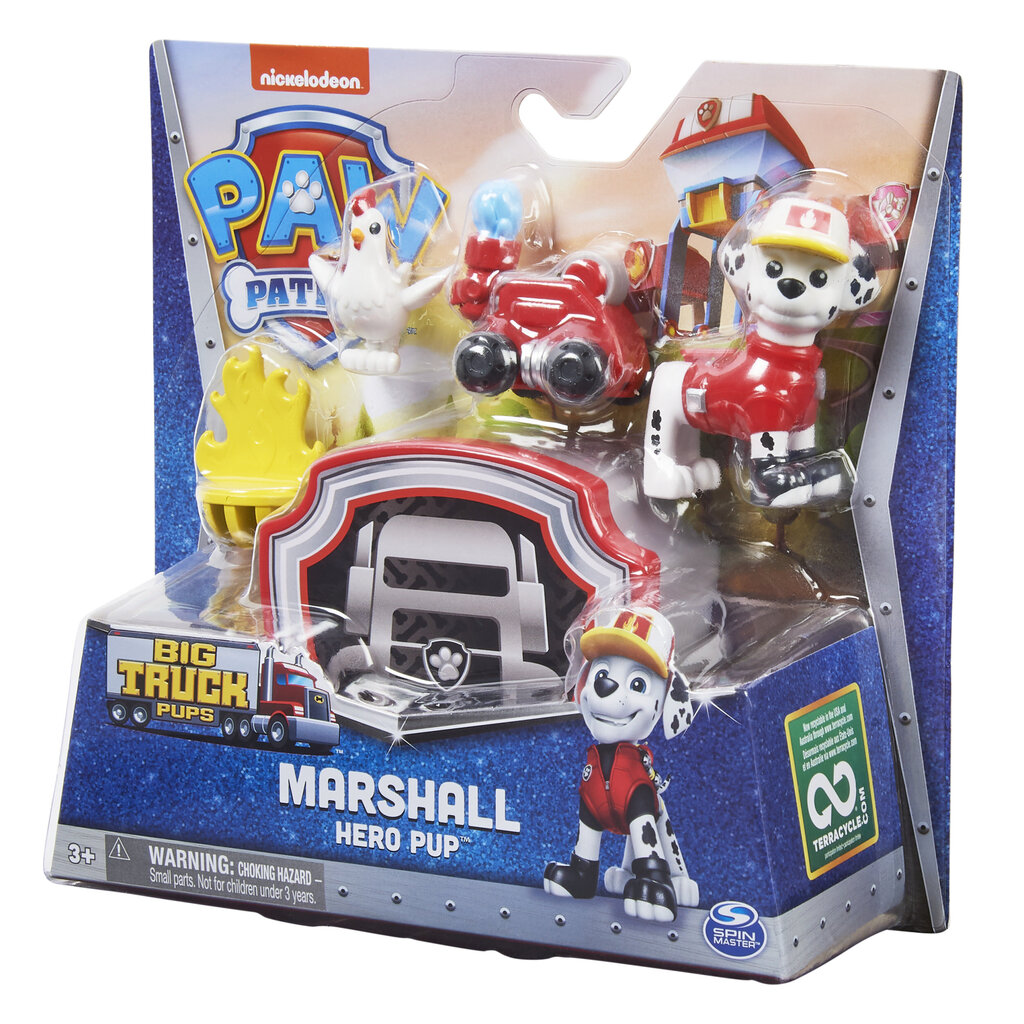 Figūrėlė Marshall Šunyčiai Patruliai (Paw Patrol) SpinMaster, 6065251 цена и информация | Žaislai berniukams | pigu.lt