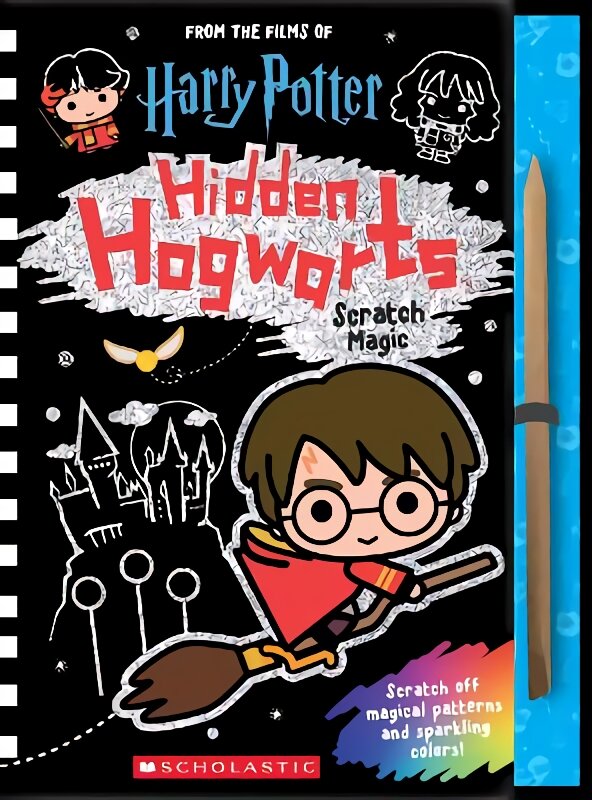 Hidden Hogwarts: Scratch Magic kaina ir informacija | Knygos mažiesiems | pigu.lt