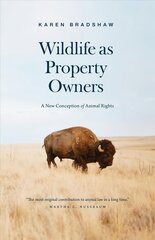 Wildlife as Property Owners: A New Conception of Animal Rights цена и информация | Книги по экономике | pigu.lt