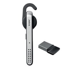 Гарнитура Jabra Stealth UC Bluetooth, черный/серебристый цена и информация | Наушники с шумоподавлением Audiocore 74452 Bluetooth Call Center Google Siri Office Wireless | pigu.lt