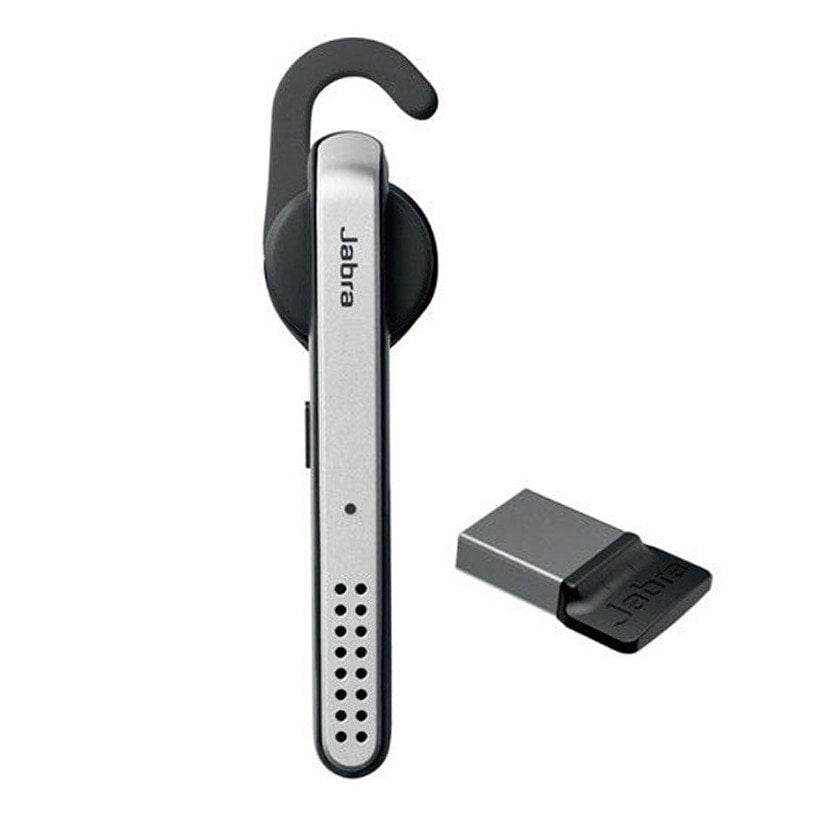 Laisvų rankų įranga Jabra Stealth UC Bluetooth, juoda/sidabrinė kaina ir informacija | Laisvų rankų įranga | pigu.lt