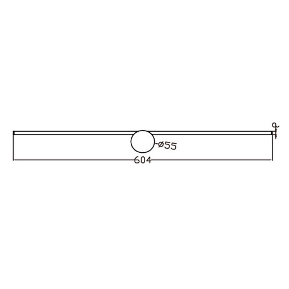 Light Prestige LED sieninis šviestuvas Modern Slim L, juodas kaina ir informacija | Sieniniai šviestuvai | pigu.lt