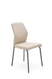 4-ių kėdžių komplektas Halmar K461, smėlio spalvos