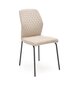 4-ių kėdžių komplektas Halmar K461, smėlio spalvos kaina ir informacija | Virtuvės ir valgomojo kėdės | pigu.lt