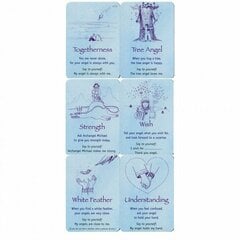 Angel Cards for Children kortos Findhorn Press kaina ir informacija | Ezoterika | pigu.lt